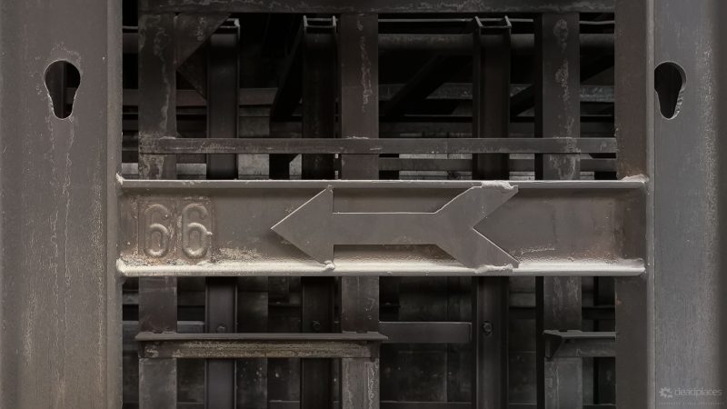 Fahrweg Schiebebuehne Pressen Hangseite